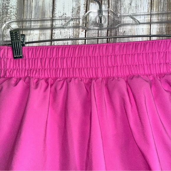 Nike Pink Mid Rise 3” Brief Lined Shorts - Picture 4 of 5